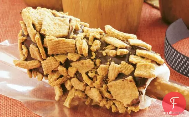 S'mores em uma vara