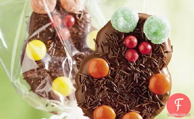 Chocolate Teddy Bear Pops
