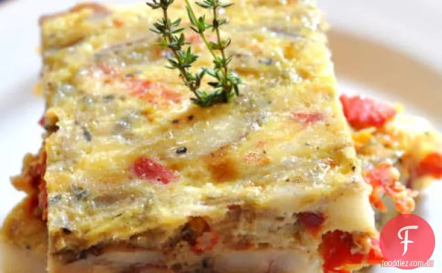 Tortilla Espanhola Assada
