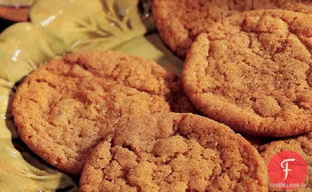 Biscoitos De Gengibre Triplo