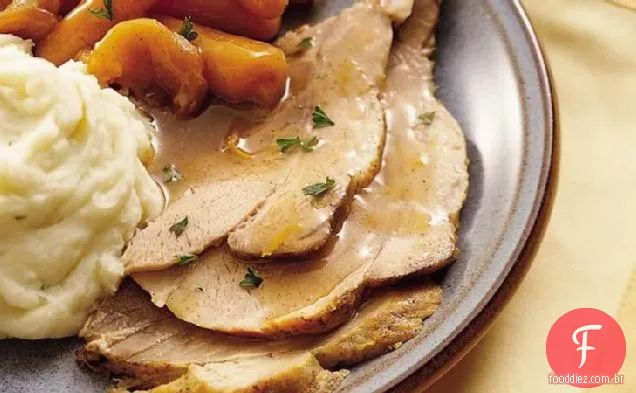 Assado De Porco Laranja Temperado