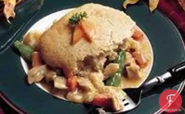 Torta De Frango Com Gordura Reduzida