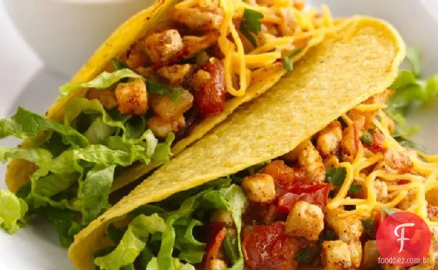 Verão-Tacos De Frango Fresco