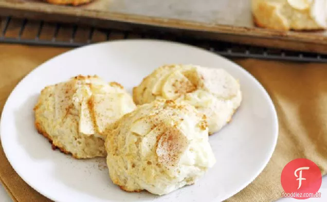 Maçã Pêra Creme Queijo Gota Dinamarquês