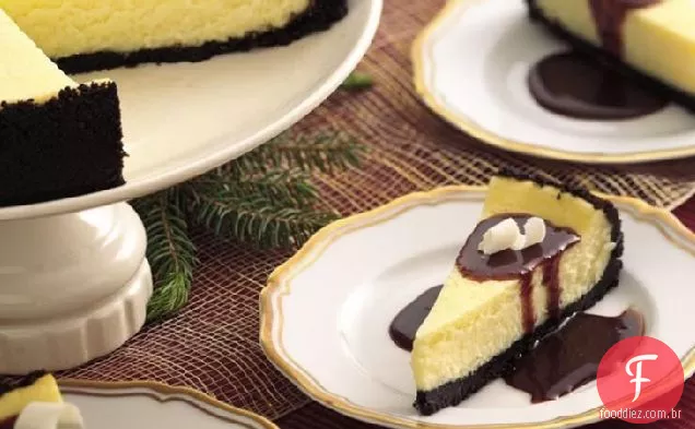 Cheesecake De Chocolate Branco De Nova York