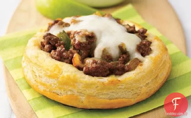Sloppy Joe Biscuit Rounds