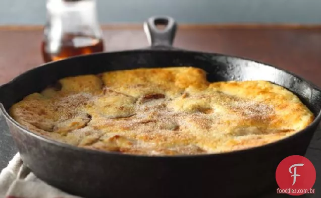 Panqueca Forno Maçã