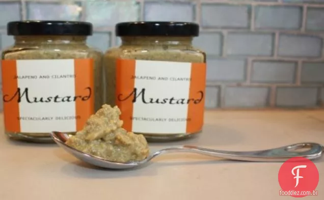 Receita De Mostarda De Coentro Jalapeno