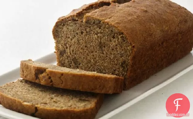 Pão De Banana Saudável