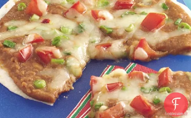 Pizzas De Feijão Mexicano