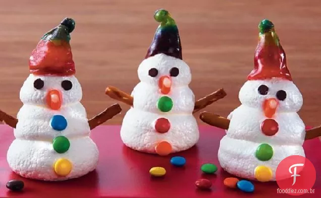 Frosty Snowman Merengues