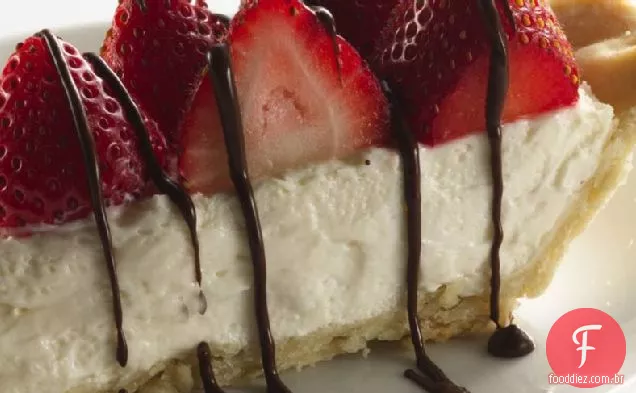 Morangos magros e Torta de Creme