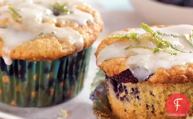 Blueberry Lime Muffins