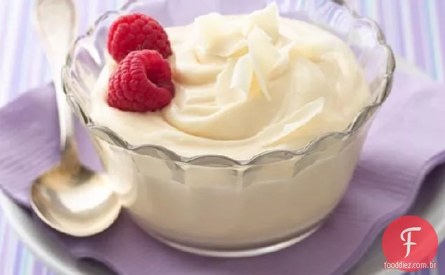 Mousse De Chocolate Branco De 10 Minutos