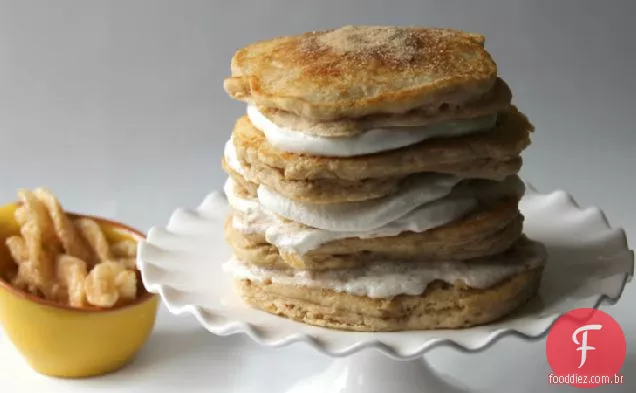 Churro Pancake Cake