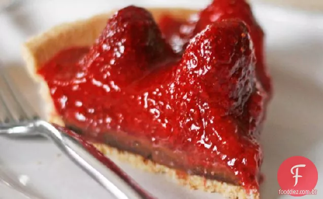 Torta De Trufa De Morango