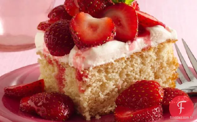 Strawberry Shortcake Squares