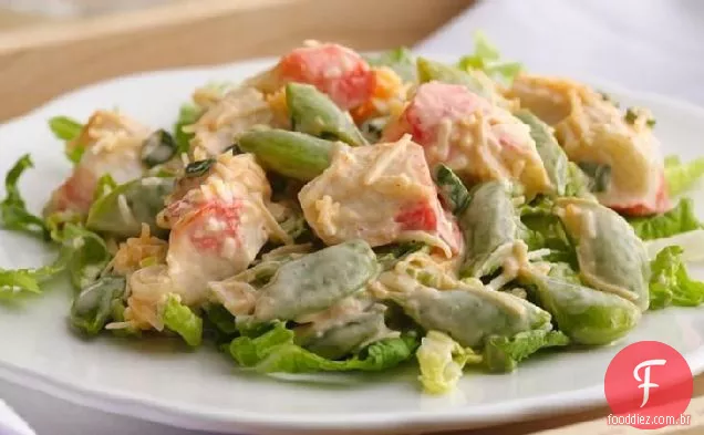 Salada Picante De Coco-Surimi