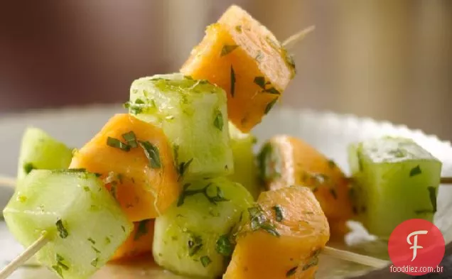 Mojito Melon Kabobs