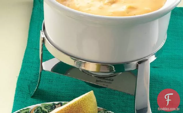 Molho De Alcachofra De Queijo Quente