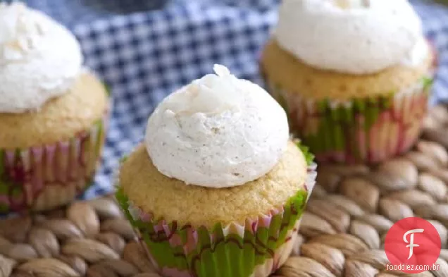 Chá verde e Cupcakes de cinco especiarias