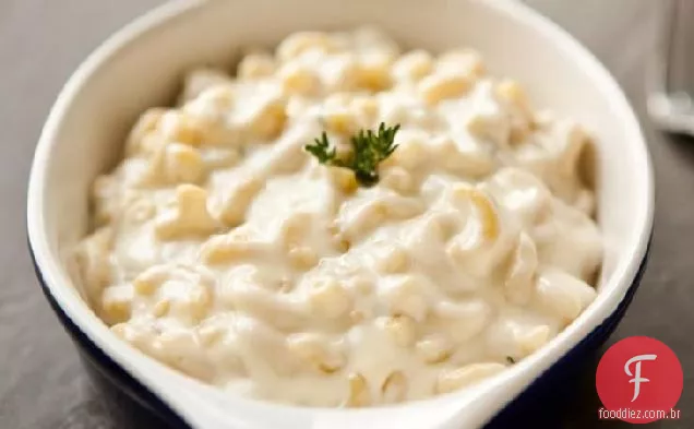 Macarrão Fontina e queijo