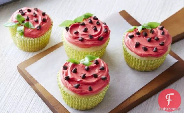 Morangos Cupcake