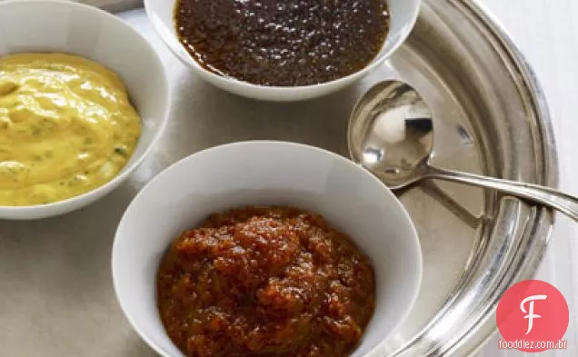 Dill Mostarda Glaze