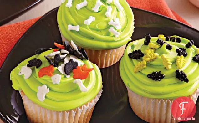 Verde Slime Cupcakes