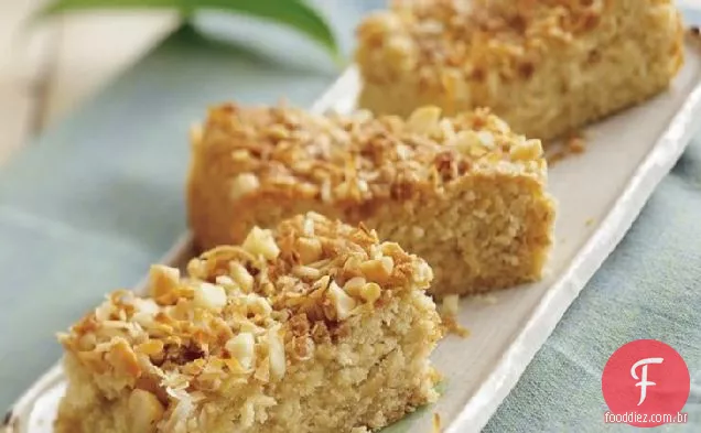 Toffee Macadamia Nut Coffee Cake