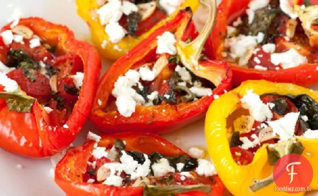 Pimentos Recheados Assados