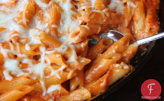 Frigideira De Massa Penne Assada