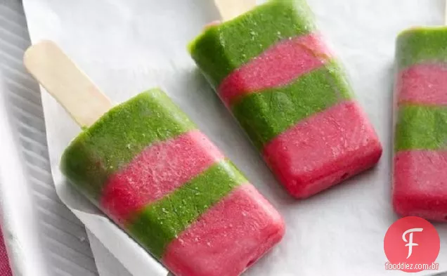 Smoothie Verde Morango Pops