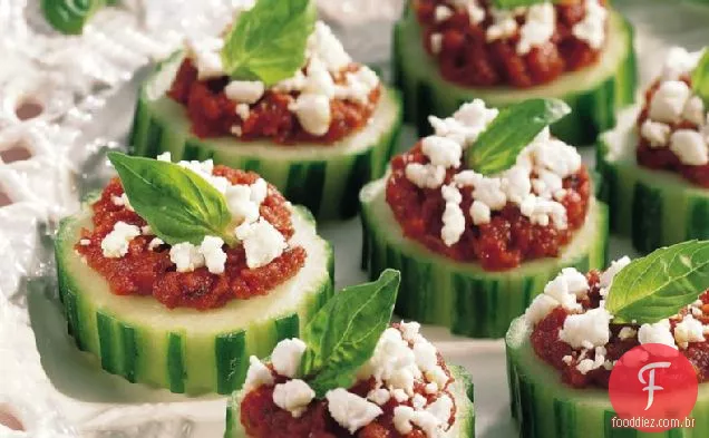 Fatias De Pepino Sem Glúten Provençal