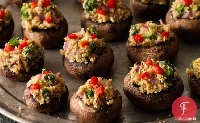 Cogumelos Portabella Bebê Recheado