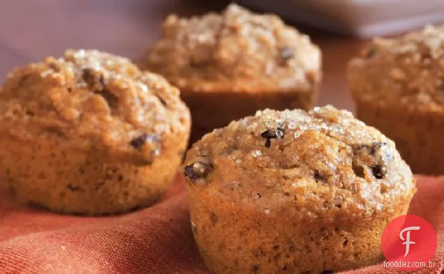 Muffins De Farelo De Abóbora