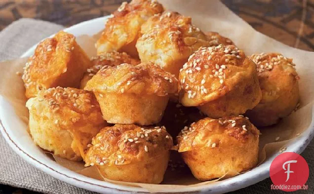 Sesame - Cheddar Mini Muffins