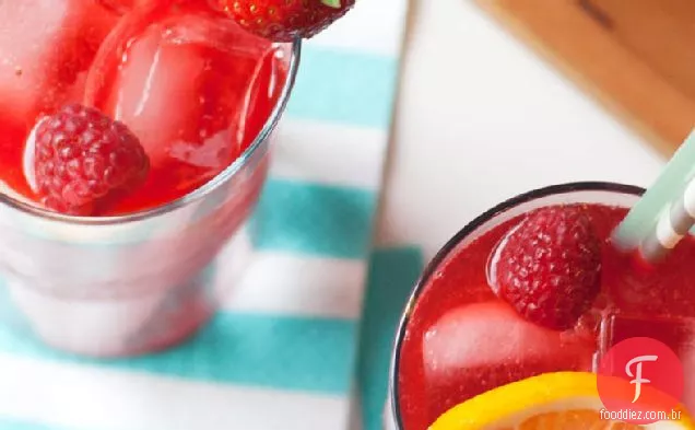 Limonada De Hibisco De Baga Vermelha