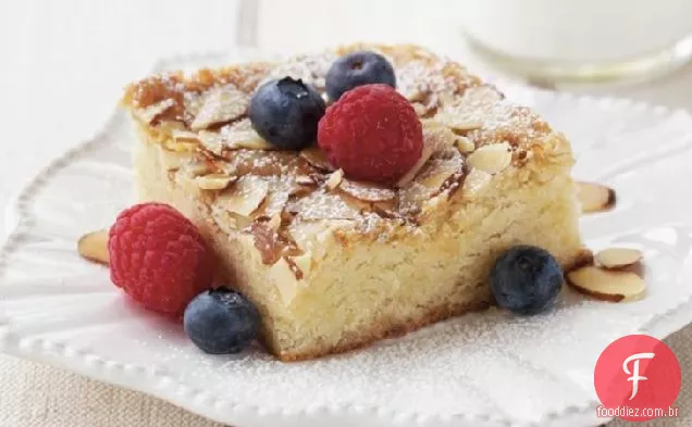 Bolo De Café De Amêndoa