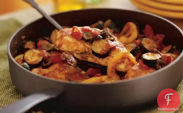Frango Frigideira Marroquina