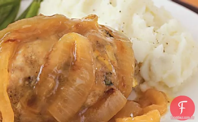 Sálvia Peru Meatloaves com molho