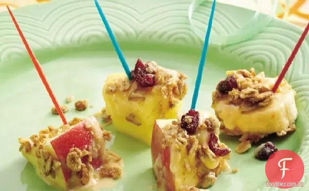 Granola Fruit Kabobs