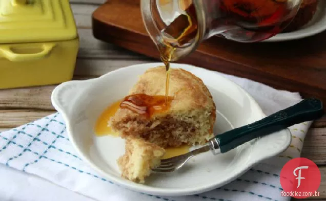 Panqueca De Rolo De Canela Com Fogão Lento
