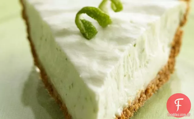 Torta De Iogurte De Limão Sem Assar