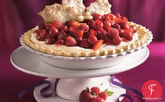 Cheesecake De Três Bagas