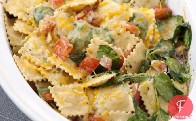 Ravioli Pesto Cozido
