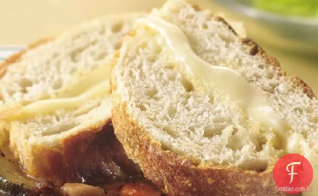 Caesar-Mozzarella Pão Francês