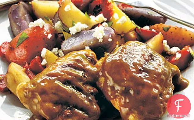 Coxas De Frango Com Mostarda Doce