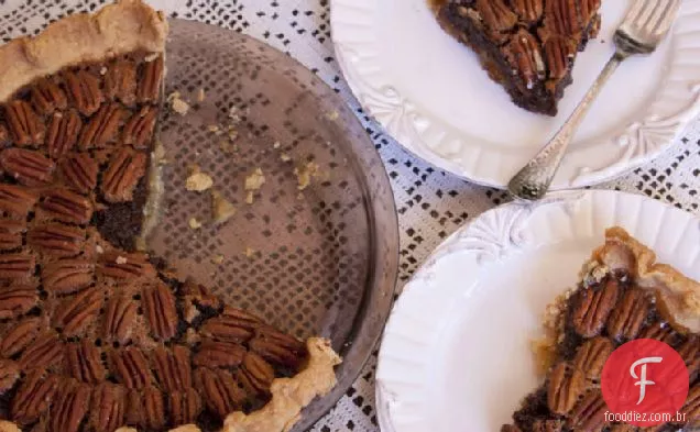 Torta De Noz-Pecã De Chocolate Mexicana
