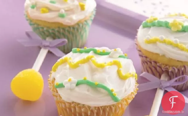 Bebê Chocalho Cupcakes